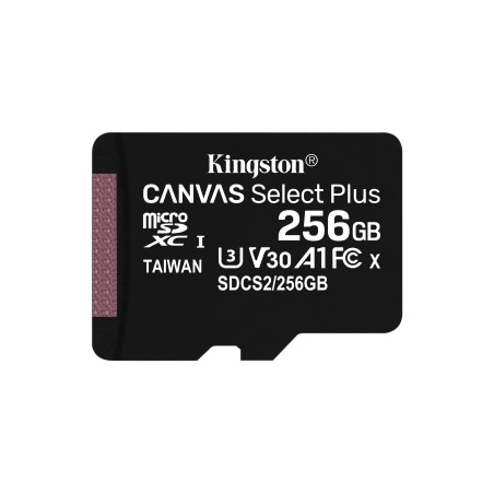 Køb Kingston 256GB MICROSDXC Canvas Select - Hurtig, Pålidelig og Stor Lagerkapacitet