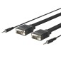 MicroConnect SVGA HD15 10m M-M. 3.5MM MicroConnect SVGA HD15 10m M-M. 3.5MM