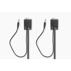 MicroConnect SVGA HD15 10m M-M. 3.5MM
