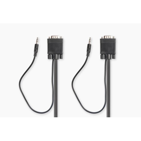 MicroConnect SVGA HD15 10m M-M. 3.5MM
