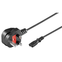 MicroConnect Power Cord UK Notebook C7 1.8M - Reliable & Durable (PE090718)