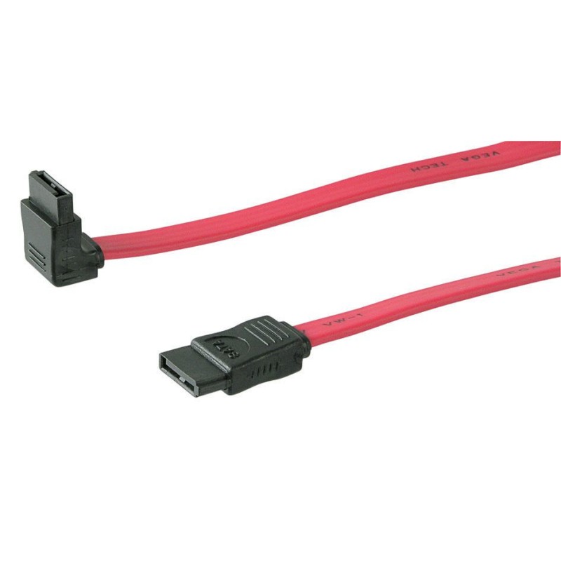 MicroConnect SATA Cable 50cm Angled 1.5/3GB
