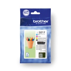 Brother LC3217 VALUE PACK INK FOR BH17