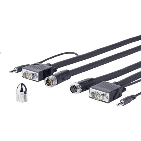 Vivolink Pro VGA Audio Cross Wall 15M – Professionel Kvalitet & Pålidelig Ydeevne | PROVGASCW15