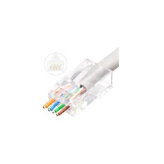 MicroConnect Modular EZ Plug RJ45 8P8C CAT6 | High-Performance Network Connector - KON505-50EZ