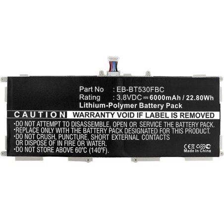CoreParts Battery 26Wh Li-ion 38V MBTAB0039 - Pålidelig og Langtidsholdbar Batteriløsning
