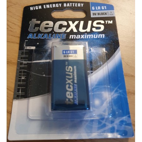 Køb CoreParts Alkaline Mang 9V Block 200 mAh - Pålidelig og Kraftfuld Energikilde | MBR9V/6LR61