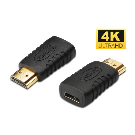 "MicroConnect HDMI 19 - HDMI 19C M-F Adapter | High-Quality, Reliable Performance - HDM19M19FC"
