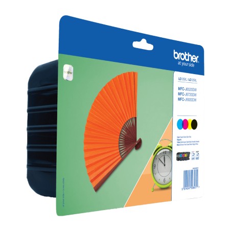 Brother LC-129XL Value-Pack – Høj kapacitet & kvalitet – LC129XLVALBPDR