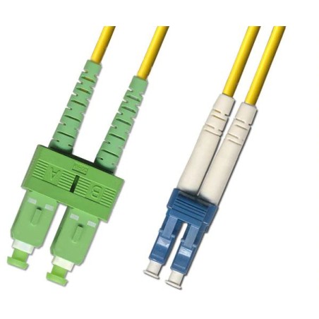MicroConnect SCAPC-LCUPC 3m OS2 FIB841003 - Højkvalitets Fiberkabel Løsning