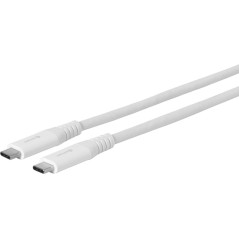 eSTUFF USB-C – C Cable 1,5m White