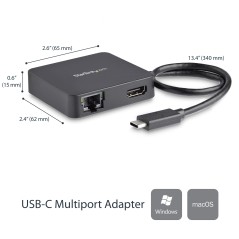 StarTech.com MULTIPORT ADAPT USB-C