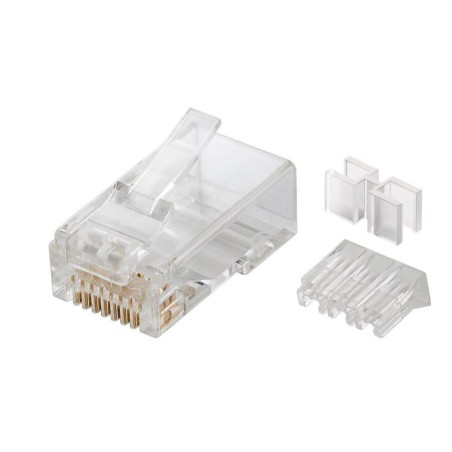 MicroConnect Modular Plug CAT6a Plug 8P8C - Hurtig og Stabil Netværksforbindelse | KON511-10