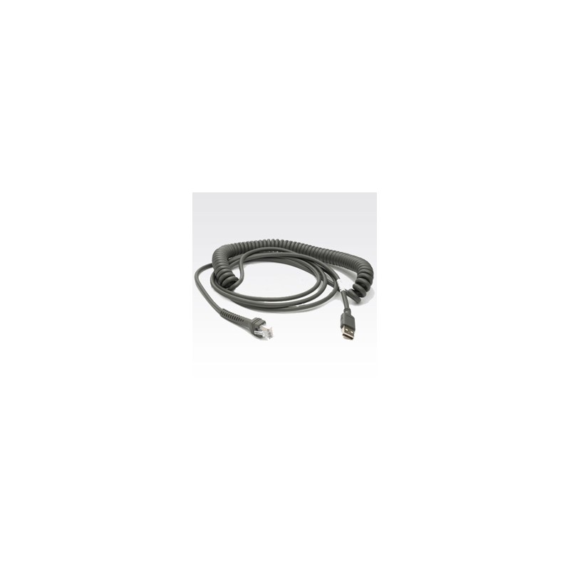 Zebra Cable-type A, USB 9ft, coiled