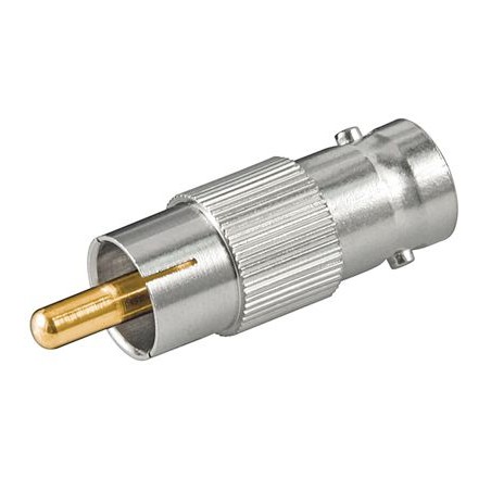 MicroConnect NC 1524 RCA M - BNC F Adapter | Perfekt Tilslutning og Kvalitet | BNCRCAADAPTOR