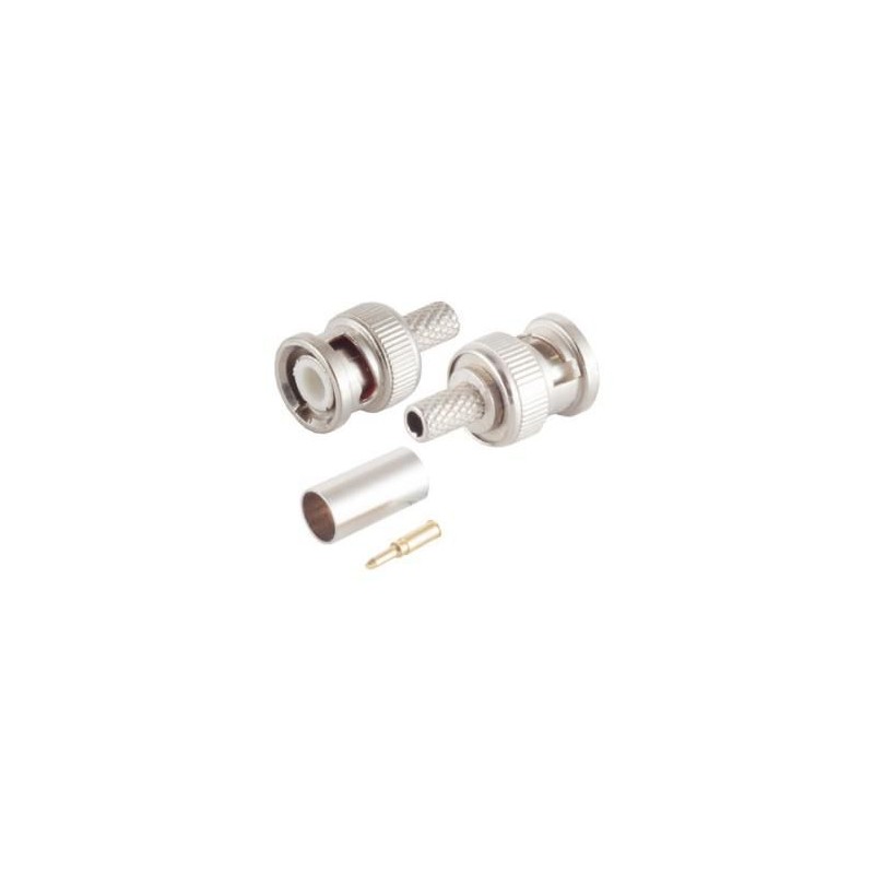 MicroConnect BNC crimp plug for RG59