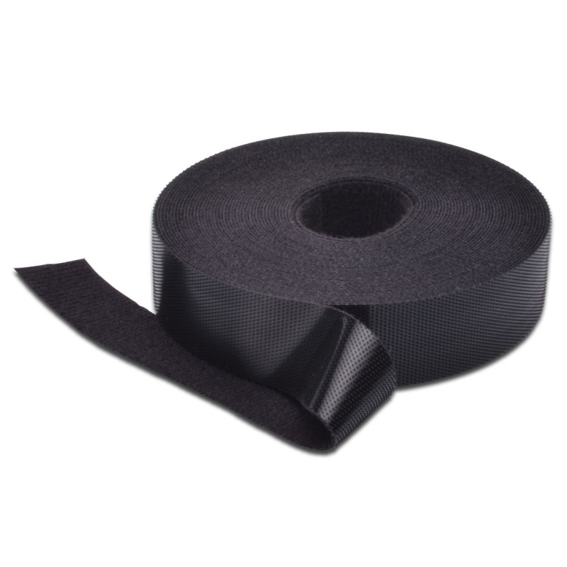MicroConnect Velcro Tape, 10m, Black MicroConnect Velcro Tape, 10m, Black