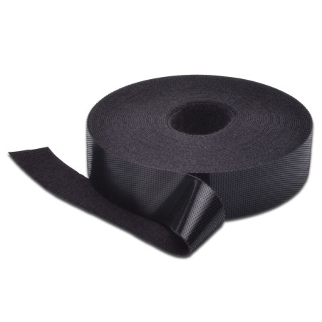 MicroConnect Velcro Tape, 10m, Black