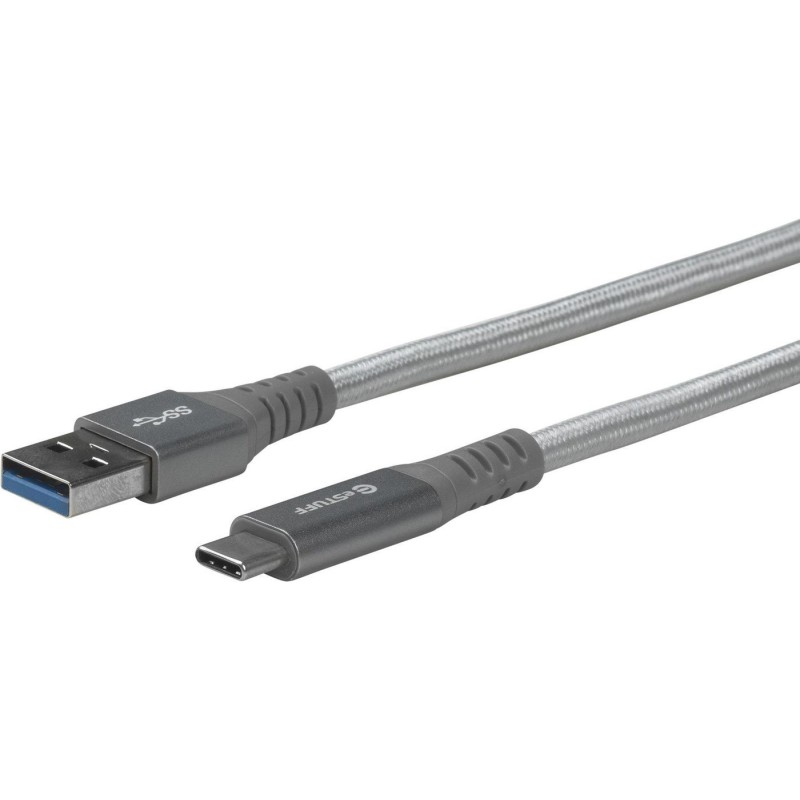 eSTUFF USB-C - A Cable 1m Grey eSTUFF USB-C - A Cable 1m Grey