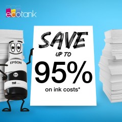 Epson 104 EcoTank Black Ink Bottle - Særdeles økonomisk og pålidelig C13T00P140