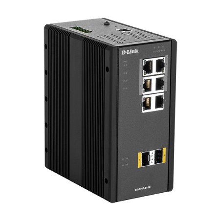 D-Link DIS-300G-8PSW: 8 Port L2 Managed Switch - Høj Ydeevne og Sikker Netværksadministration