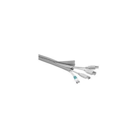 MicroConnect Cablesock W/hook and loop 2m