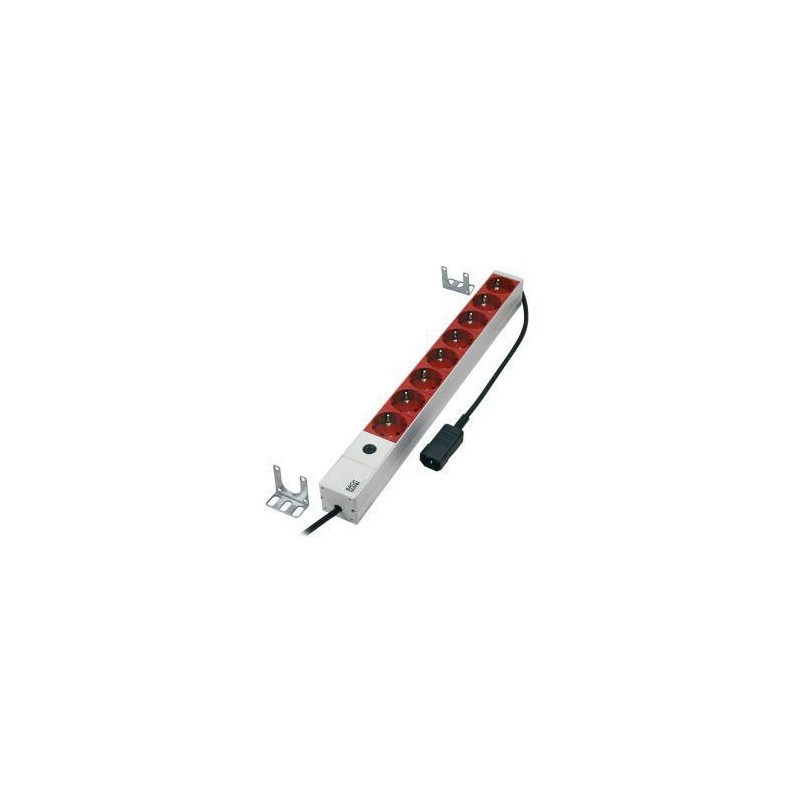 MicroConnect 8-way Outlet strip,19" 1U MicroConnect 8-way Outlet strip,19" 1U