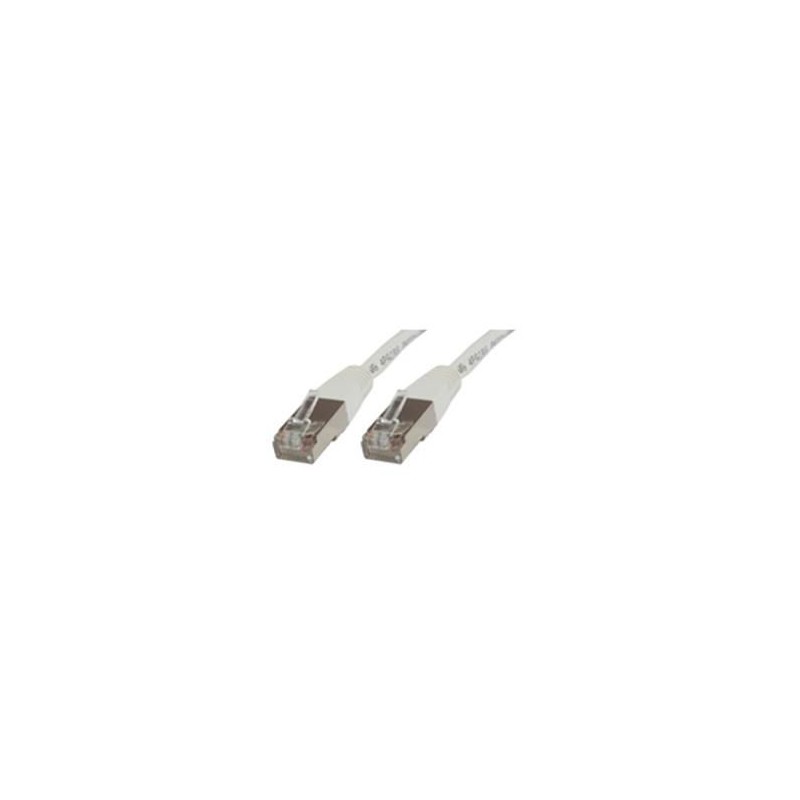 MicroConnect F/UTP CAT5e 1m White PVC