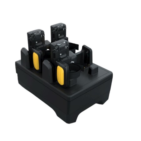 Zebra RS5100 Charger 4-Slot Ring Sca – Effektiv Opladning til Professionelt Brug | CRD-RS51-4SCHG-01