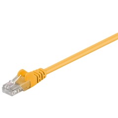 MicroConnect U/UTP CAT5e 1.5M Yellow PVC