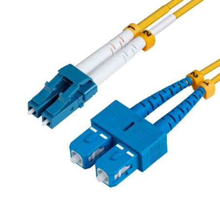 MicroConnect LCUPC-SCUPC 5m OS2 Fiberkabel - Høj Kvalitet & Pålidelig Performance - Varenummer FIB421005
