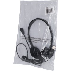 Sandberg USB Headset Bulk 825-29 - Komfort og Klar Lyd til Profesjonel Brug