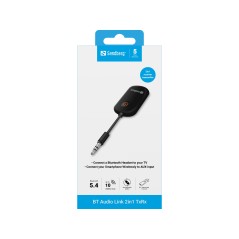 Opgrader Din Lydoplevelse med Sandberg Bluetooth Audio Link 2in1 TxRx – Varenr. 450-12