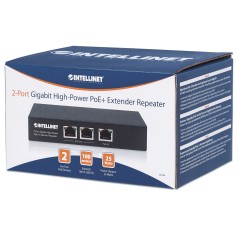 Intellinet 2-Port Gigabit High-Power (561266) - Hurtig og pålidelig netværksforbindelse