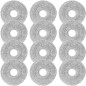 Microfiber Mop Pads for Dreame/Roborock/ECOVACS/Xiaomi Robot Vacuum – 12 pcs Washable