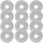Microfiber Mop Pads for Dreame/Roborock/ECOVACS/Xiaomi Robot Vacuum – 12 pcs Washable