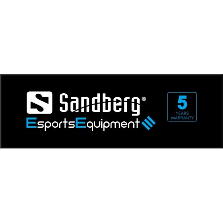 Sandberg Header for Alu Slatwall Esport 999-53 - Ultimativ Oplagring og Præsentation til Gaming-Udstyr