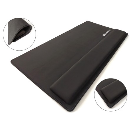 Sandberg Desk Pad Pro XXL | Høj Kvalitet Skriveunderlag 520-35 | Perfekt til Kontoret eller Gaming