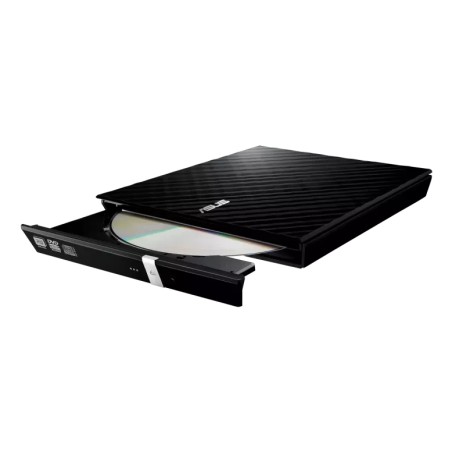 Asus SDRW-08D2S-U LITEBLACK - Eksklusiv og Pålidelig Ekstern DVD-Brænder - 90-DQ0435-UA221KZ