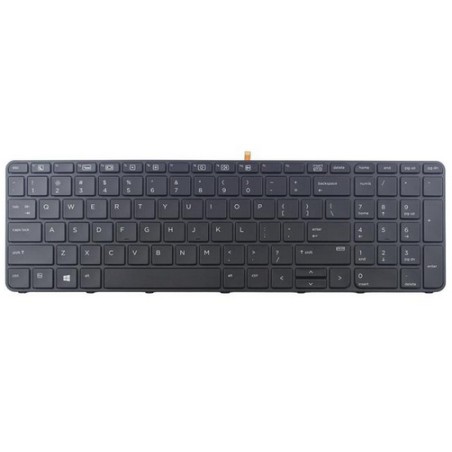 "HP Keyboard 827029-FL1 - Kvalitets Tastatur til Tjekkiet og Slovakiet"
