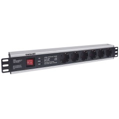 Intellinet 19" 1.5U Rackmount 6-Output