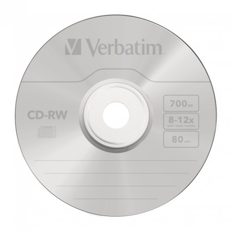 Verbatim CD-RW DataLifePlus 8-12X 700MB