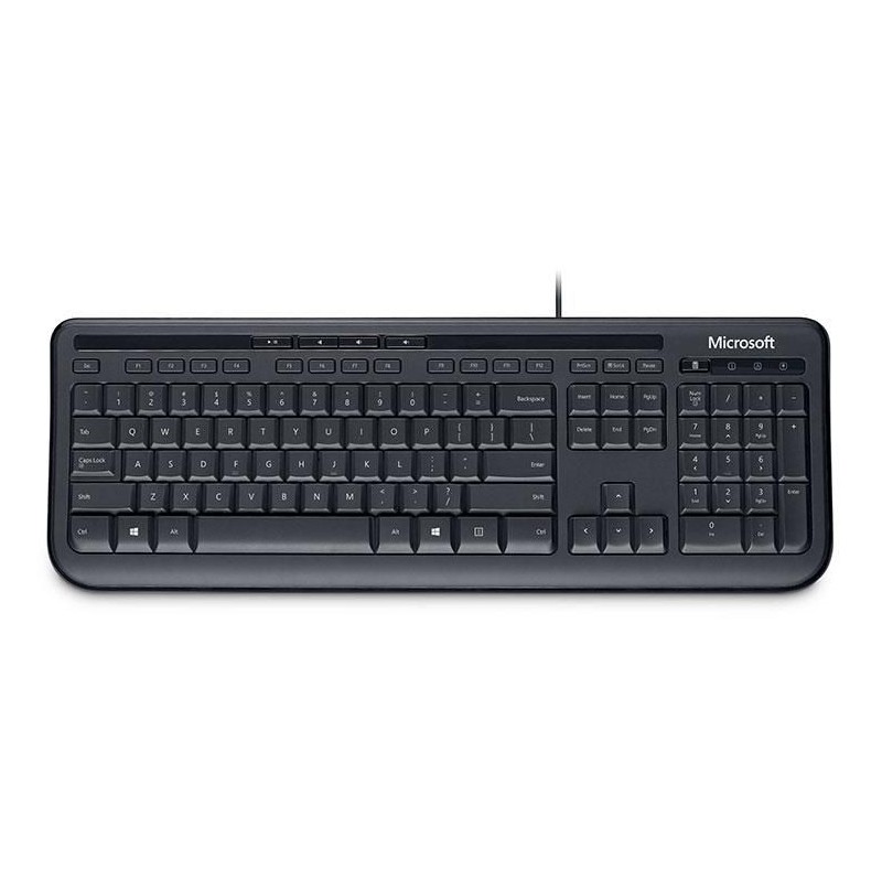 Display Keyuboard 600 Microsoft Keyboard 600 ANB-00021 | Ergonomisk og Pålideligt Tastatur