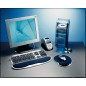 Esselte Mouse pad Black/silver Esselte Mouse pad Black/silver