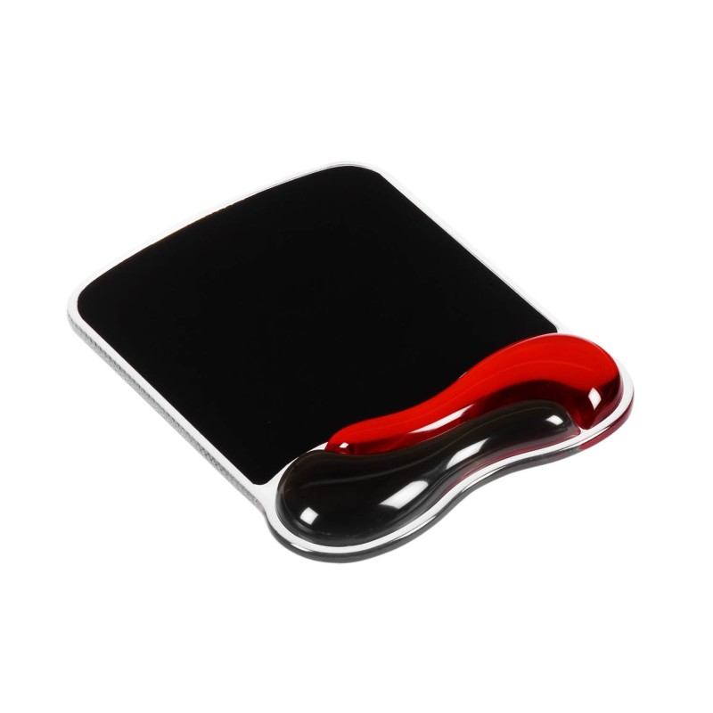 Kensington Duo Gel Mouse Pad Black/Red Kensington Duo Gel Mouse Pad Black/Red