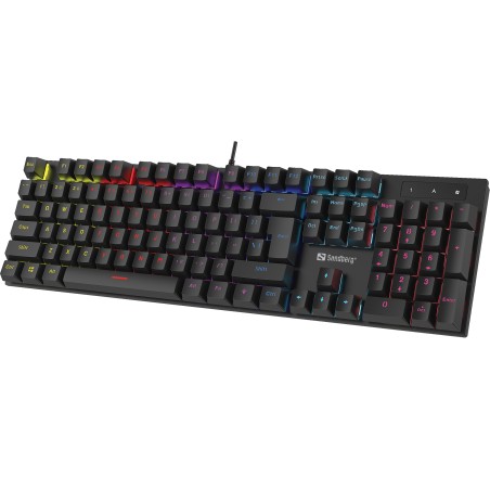 Sandberg Mechanical Gamer Keyboard NORD 640-29 - Præcision og Komfort til Gamers