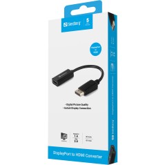 Sandberg Adapter DisplayPort til HDMI 508-28 - Premium Kvalitet og Pålidelig Performance