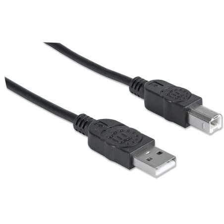 Manhattan USB 2.0 Typ A, Typ B, 3m