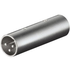 MicroConnect XLR adapter male – male