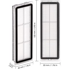 FILTERIST 3 stk. HEPA-filtre til Dreame L10s Ultra / L10s Pro / Z10 Pro og Xiaomi X20